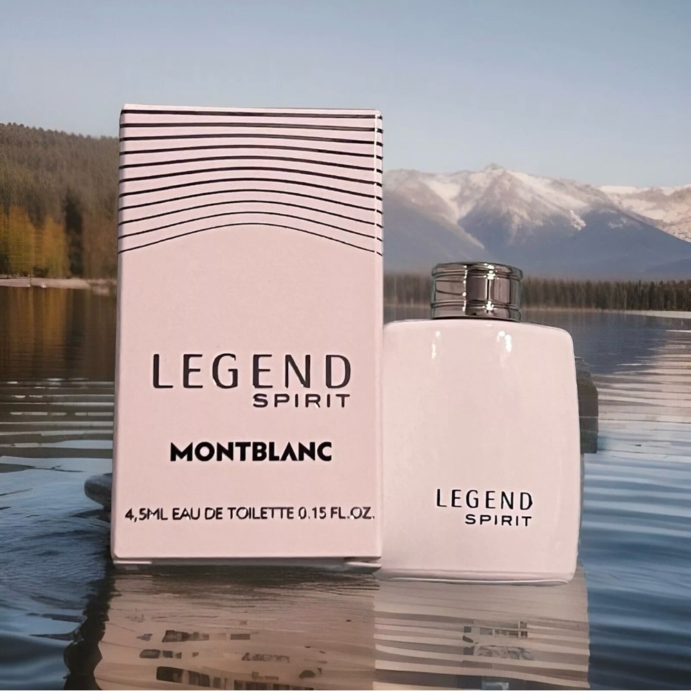 Mini Legend Spirit by Mont Blanc 4.5ml/0.15 oz EDT New Sealed In Box